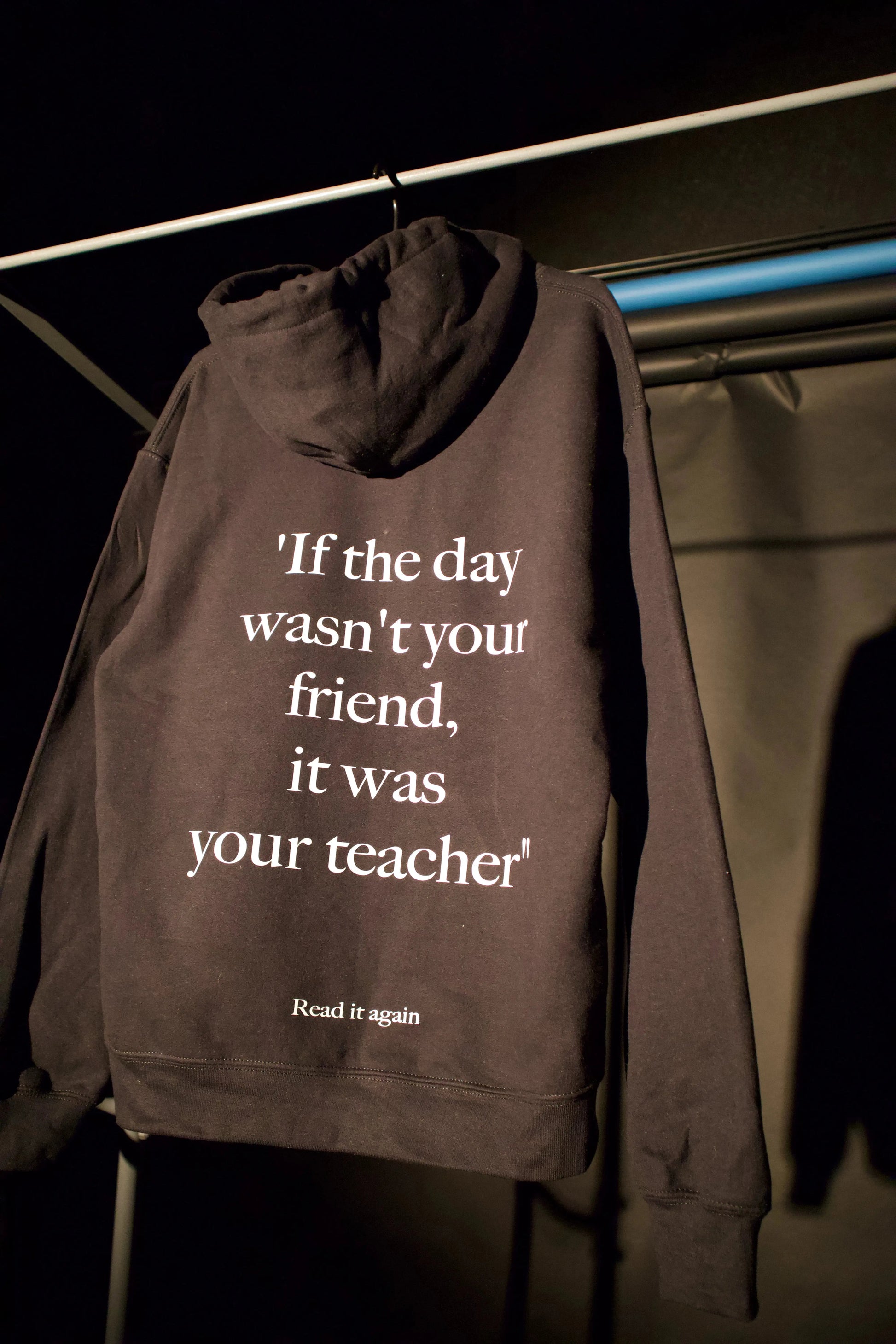 Every day counts -  Black Hoodie Mijn winkel