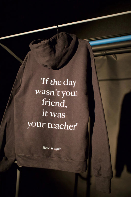 Every day counts -  Black Hoodie Mijn winkel