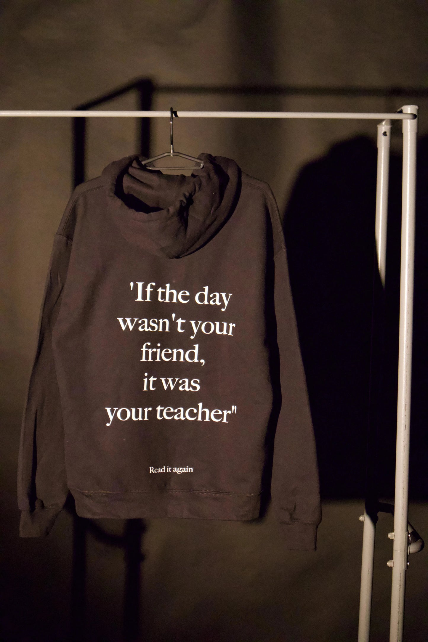 Every day counts -  Black Hoodie Mijn winkel